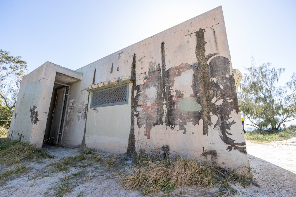 Push to save Bribie’s WWII structures